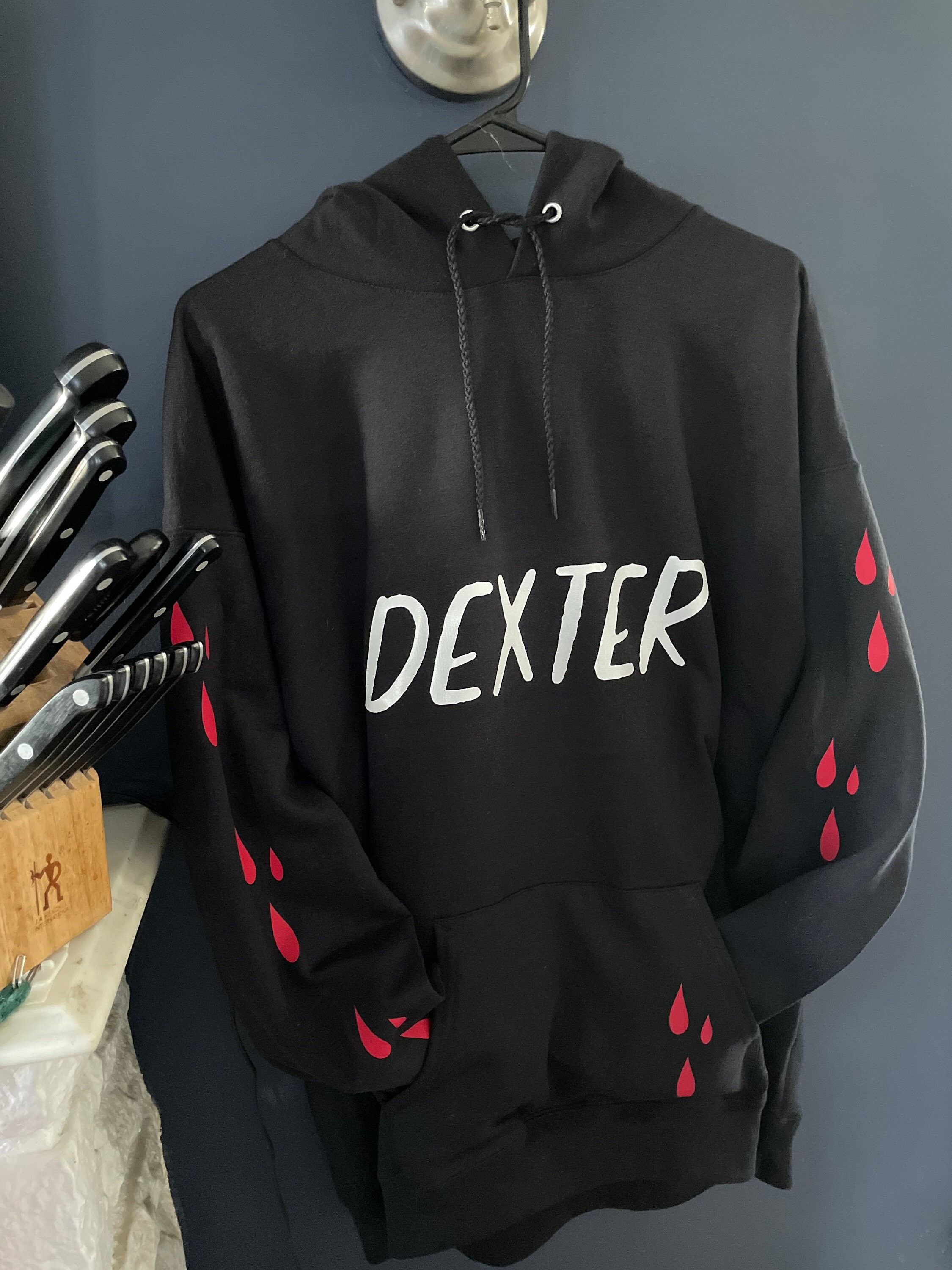 Sweatshirt Dexter See Saw – Produit Officiel, 100% Coton, Coupe Classique, Style Série TV