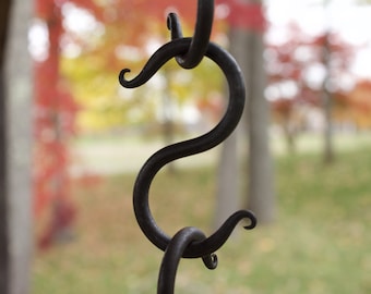 Hand Forged Iron S-Hook Pot Hook