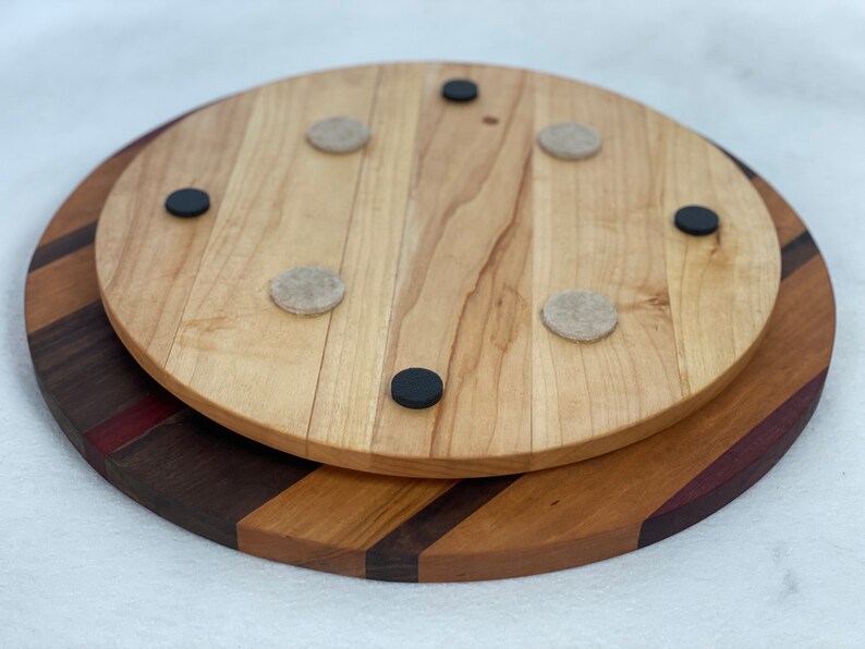 18 Inch Custom Lazy Susan,lazy Susan Turntable, Wood Lazy Susan , Extra