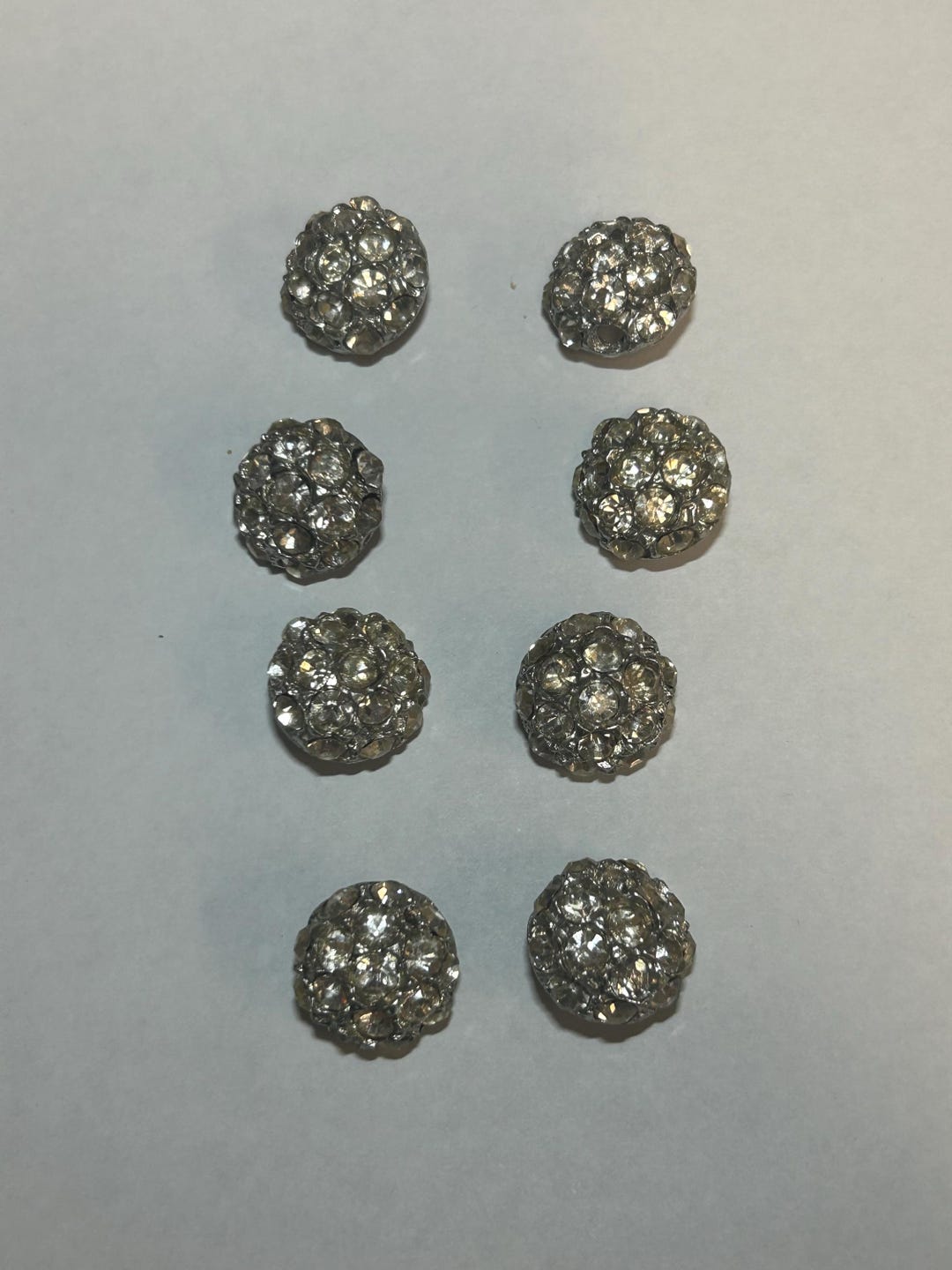 Vintage Rhinestone Buttons - Etsy