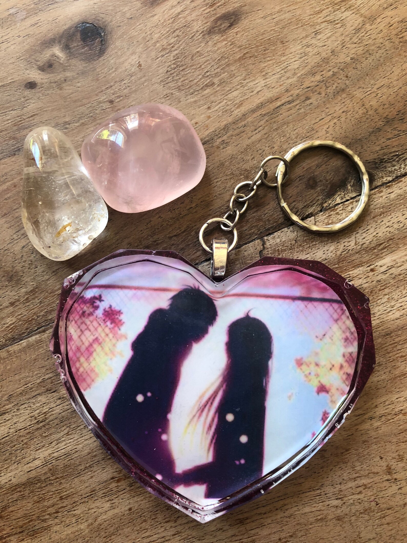 Anime Resin keychain Etsy