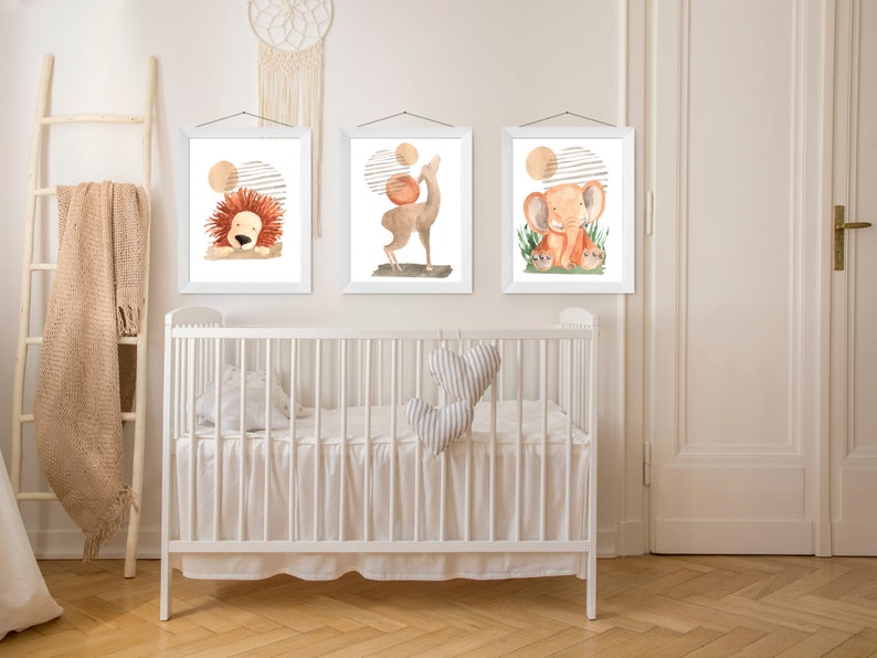 Nursery Wall Art Digital Prints Nursery Decor Baby Nursery Etsy