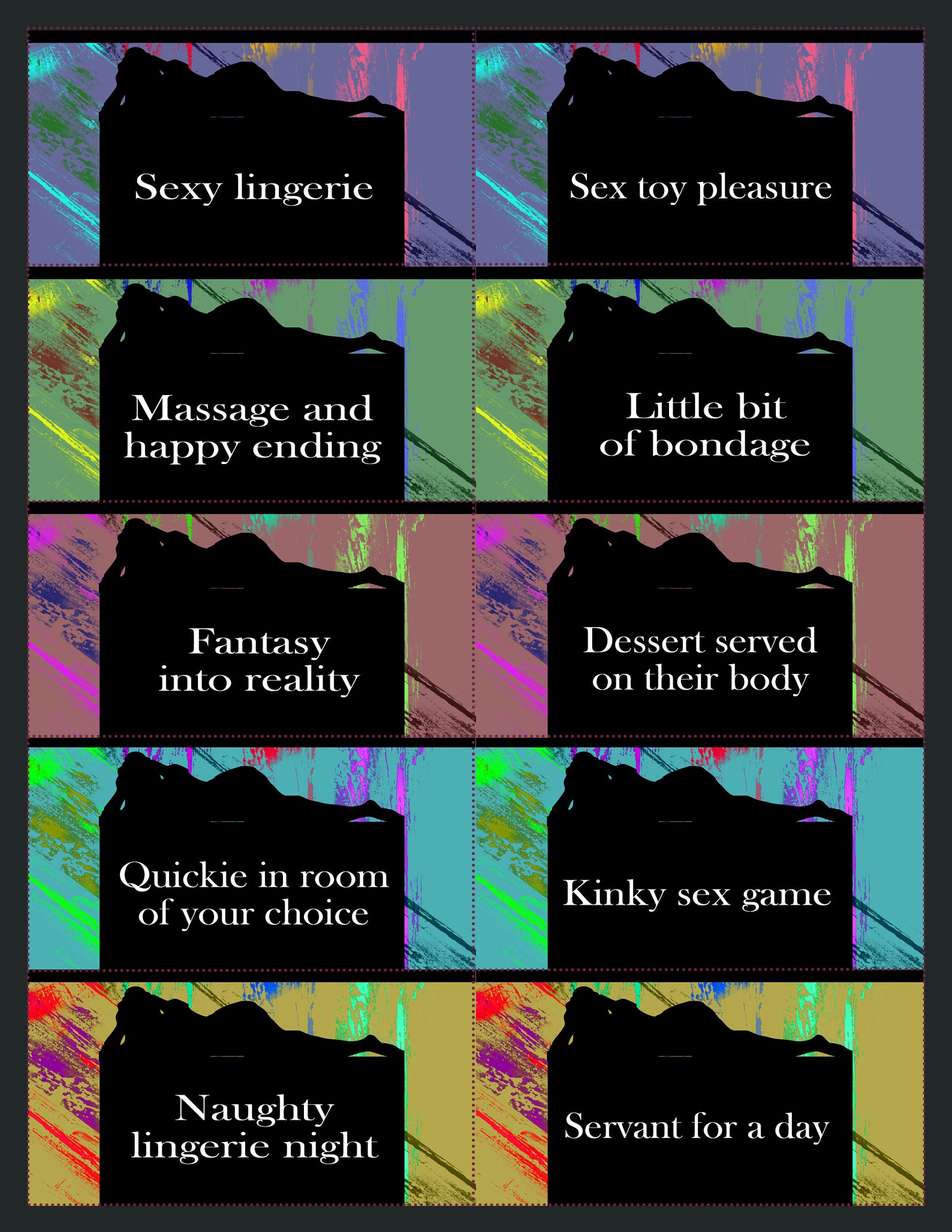 Kinky Coupon Book for Him, Sex Coupon for Him, Kinky Coupons Printable ...