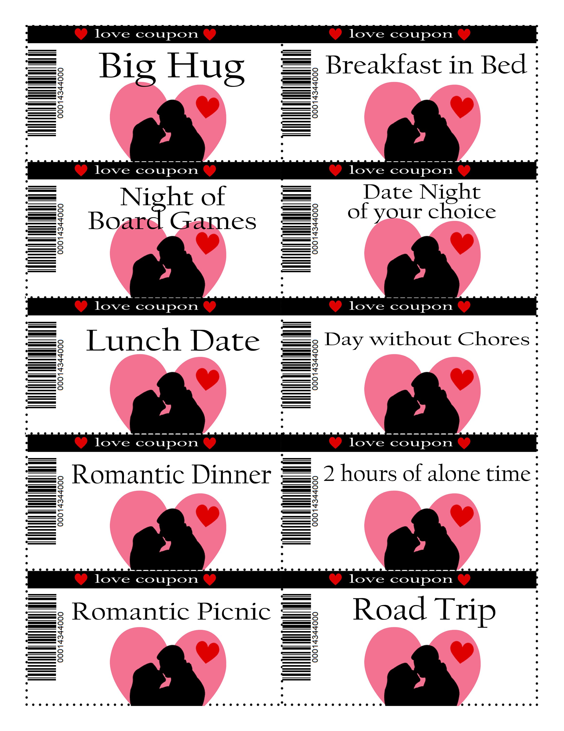 Love Coupon Book for Her (mom, Mother, Girlfriend, Wife, Finance ...