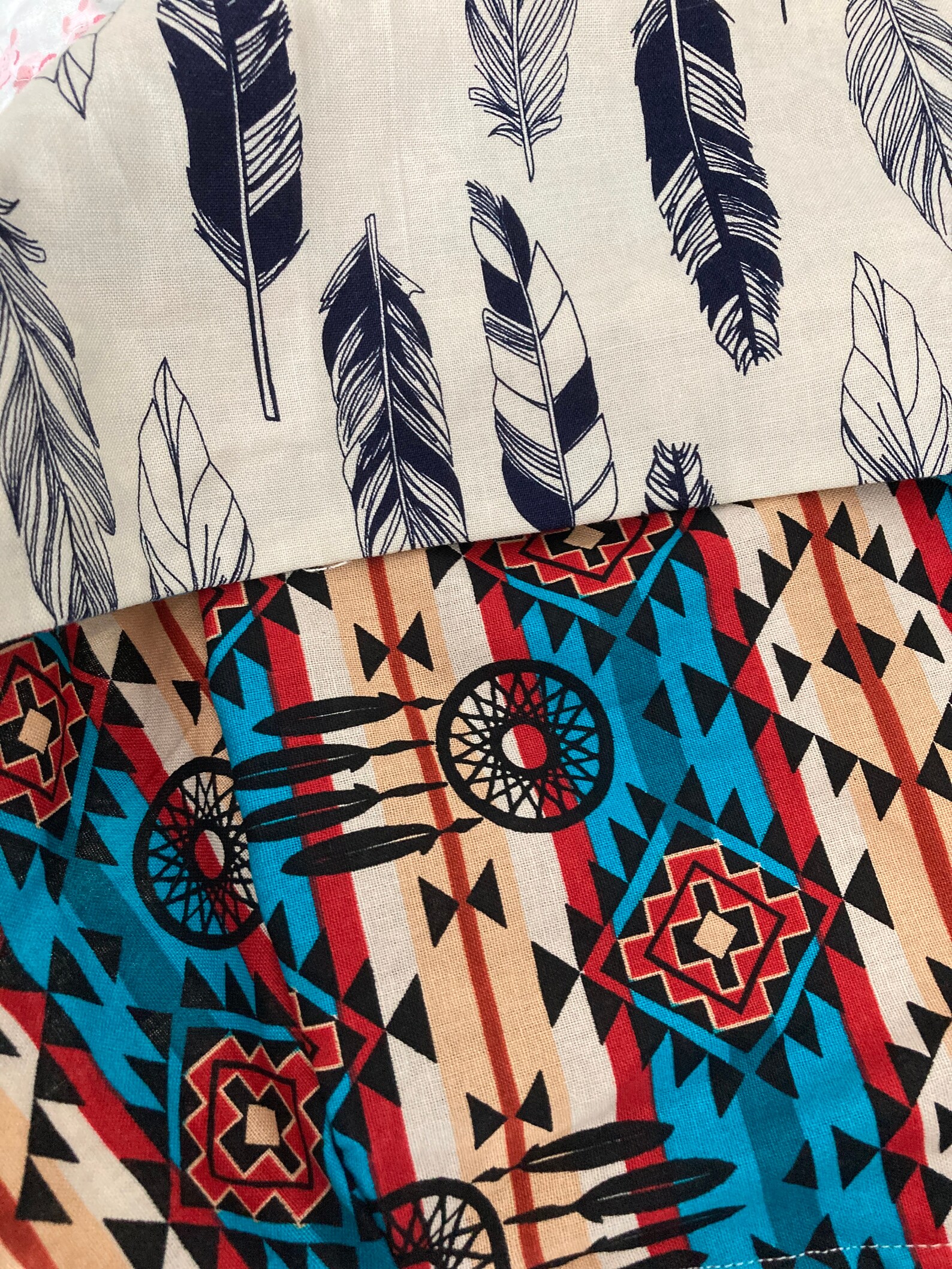 Aztec dream catcher with feathers Etsy