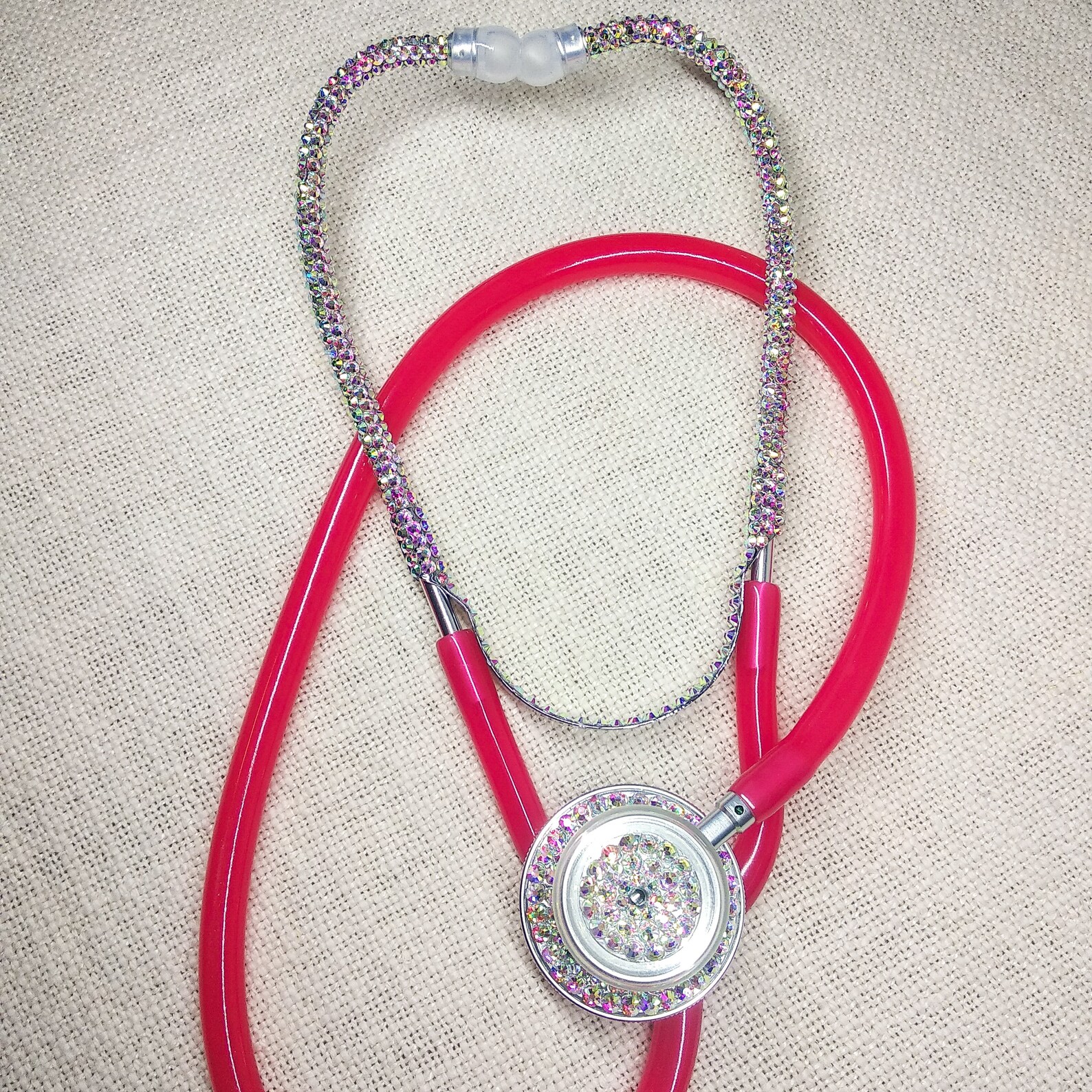 Bling Stethoscope, Rhinestone Stethoscope, Sparkle Stethoscope, Glitter Stethoscope, Bling