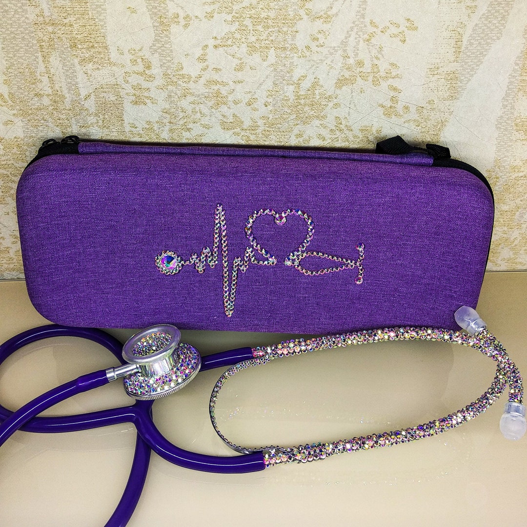 Bling Stethoscope, Stethoscope Case Bling, Doctor Notebook, Glitter