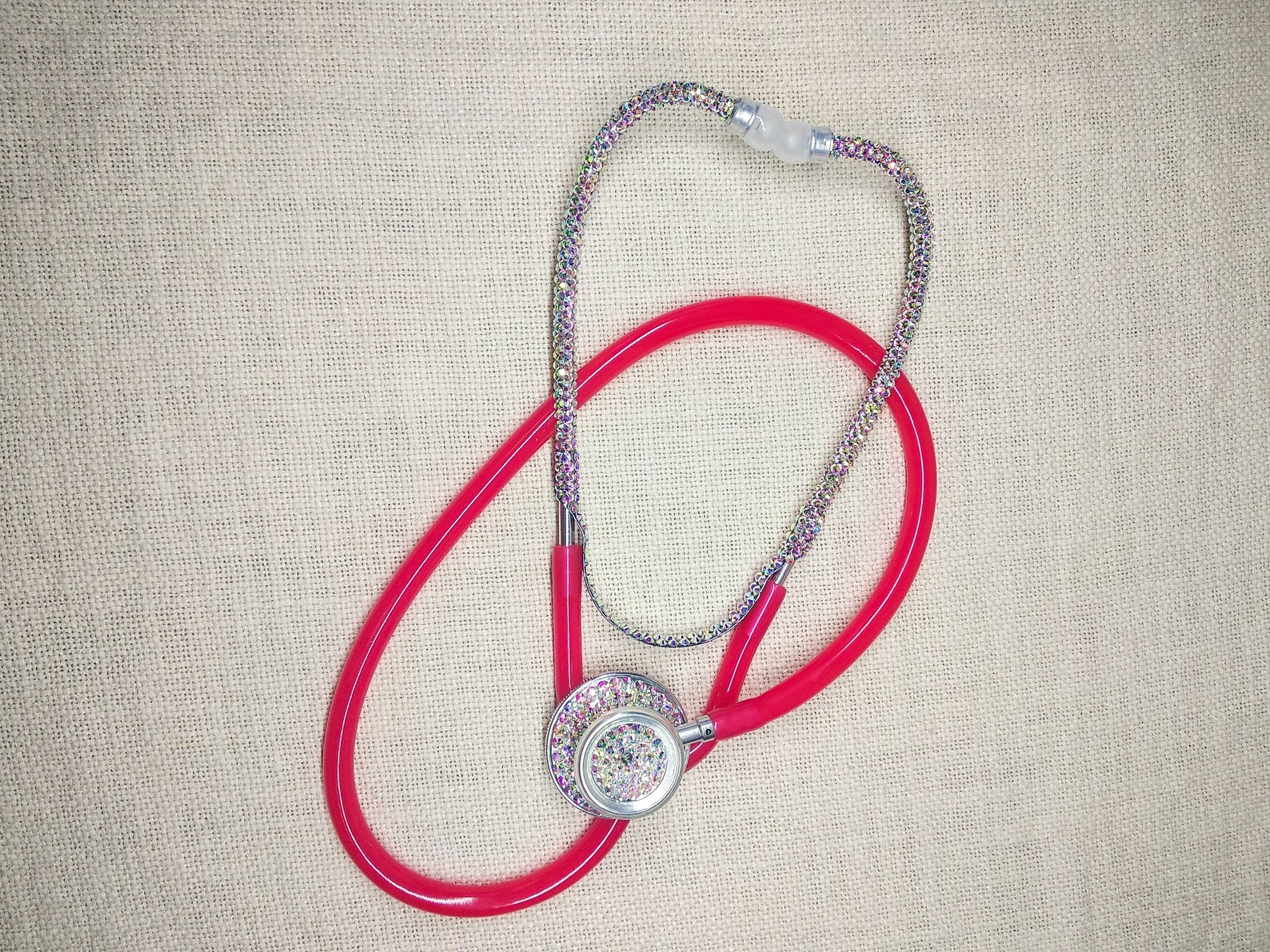rhinestone stethoscope