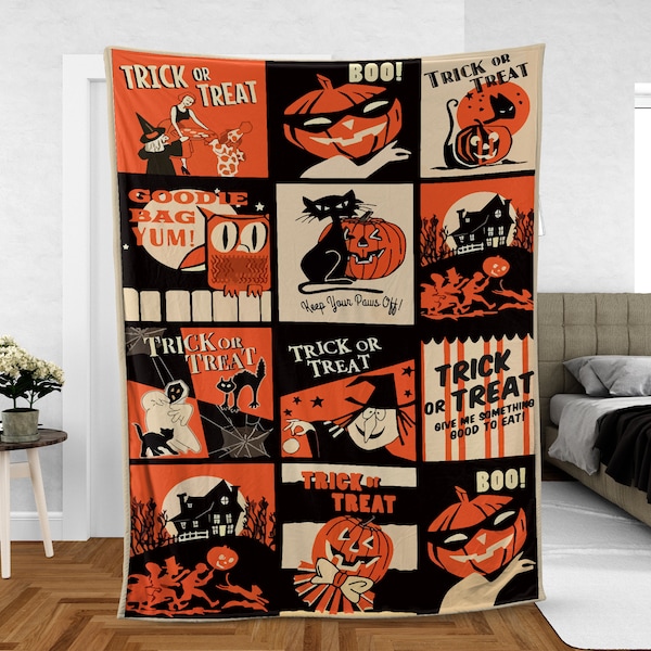 Halloween Throw Etsy
