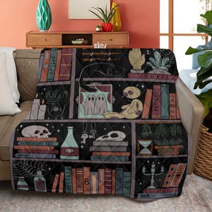 Cat Magic Potion Quilted Blanket NCU0TH1513