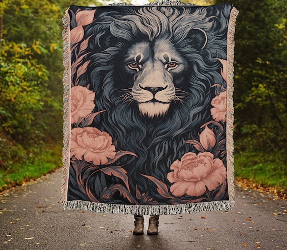 Mexican blanket lion sale