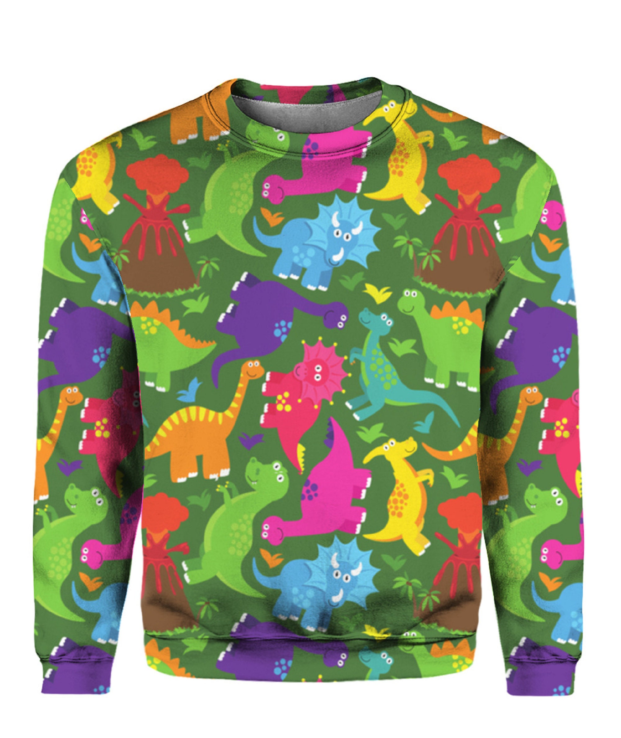 Colorful Dinosaur Unisex Hawaii Shirt Dinosaurs Shirt Dinosaur Hoodie colorful-dinosaur-unisex-hawaii-shirt-dinosaurs-shirt-dinosaur-hoodie