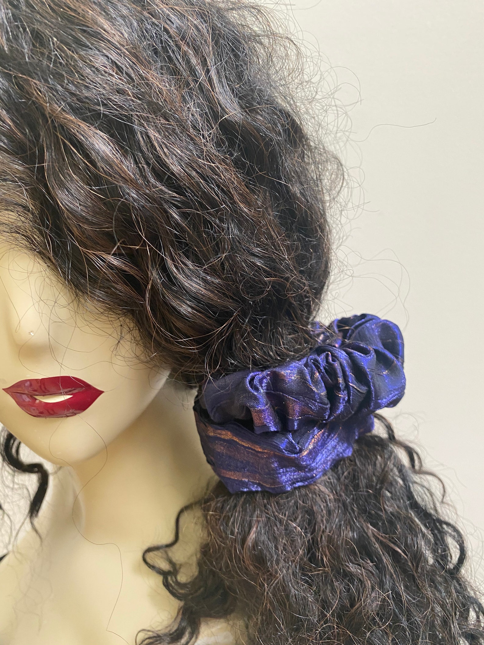 Royal Blue Satin Headband. Fancy Hair Accessories Etsy