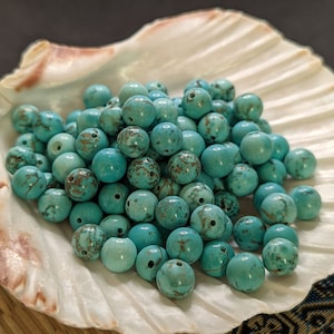 Perles en turquoise image 1