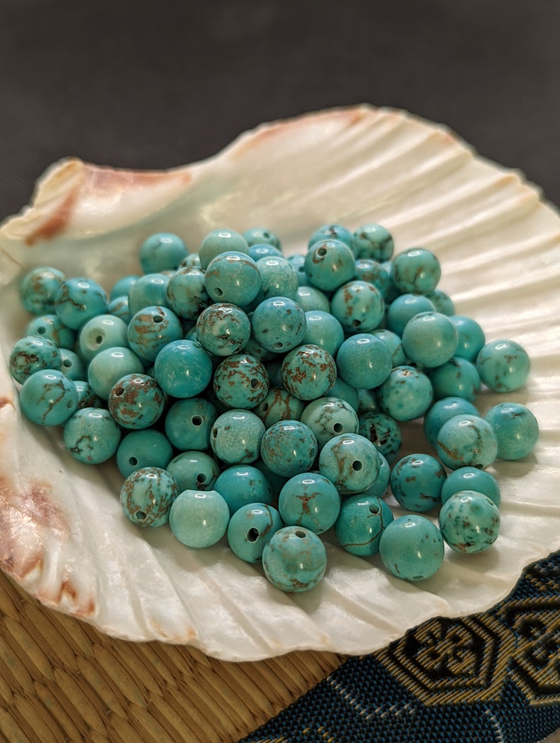 Perles en turquoise image 1