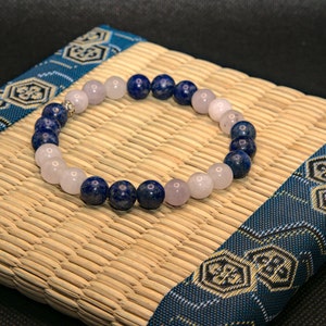 bracelet against water retention, lapis lazuli bracelet, aquamarine bracelet