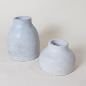 Minimalist Nordic Concrete Vase Handmade