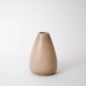 Large Bud Vase | Neutral Minimalist Colors | Nordic Scandinavian Style | Mindful Cements