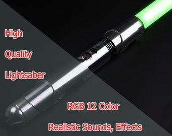 Lightsaber, Removable PC blade, Lightsaber hilt with blade, Saberforge, lightsaberv X,  aluminium hilt, with USB charging cable, 6 set sound