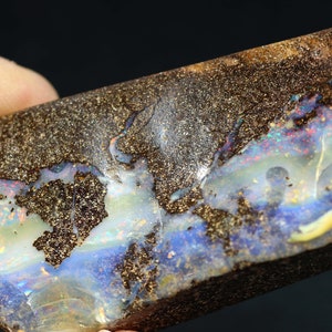 Natural Australian Boulder Solid Opal Polished Specimen  AOH-2888