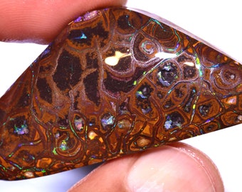 86cts Australian gem Opal Yowah Boulder Opal Pre Shaped Rough DO-4936
