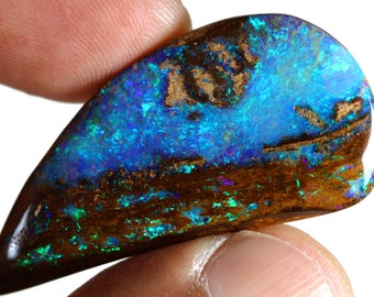 ボルダーオパール　ウッド 天然オーストラリア産宝石グレードボルダーオパールウッドポリッシュ