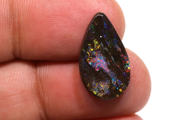 ボルダーオパール　ウッド 天然オーストラリア産宝石グレードボルダーオパールウッド