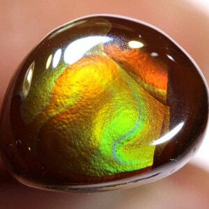 Mexican Fire Agate Stone 5.90 cts I-46