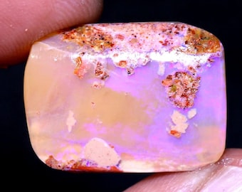 Natural Boulder Pipe Opal Faced Rough 15.90cts DO-4971