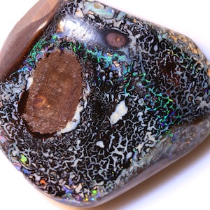 Australian Opal Polished Yowah Boulder Opal Collectors Specimen Cabochon Gemstone AOH-5265