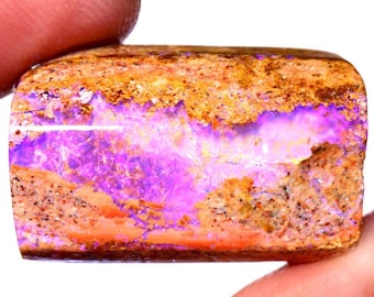 Natural Boulder Pipe Opal Faced Rough 31.30cts  DO-4964