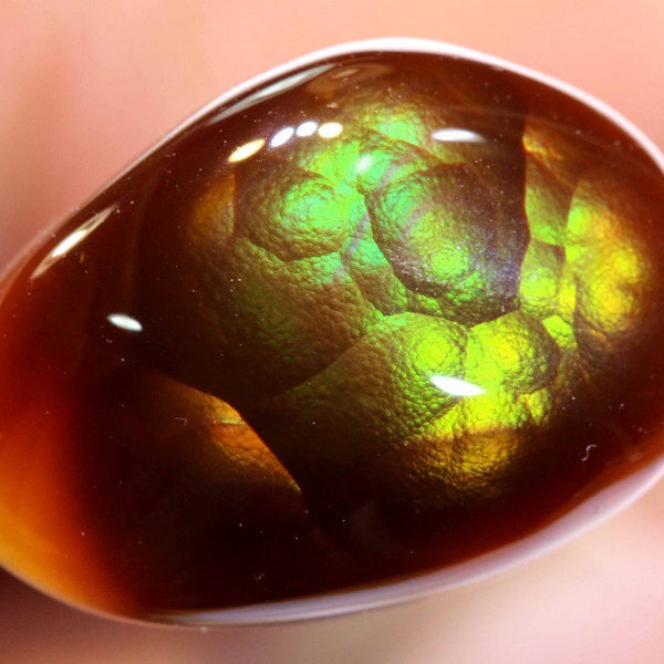 Mexican Fire Agate Stone 8.15 cts I-30