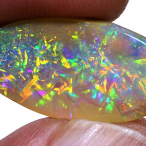 Super Rare Chaff/straw Pattern Boulder Opal Polished Pendant Ring ...
