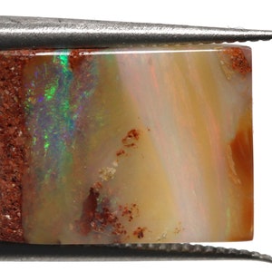 Gem Fire Natural Australian Polished Boulder Pipe Opal Cabochon Pendant Ring Stone