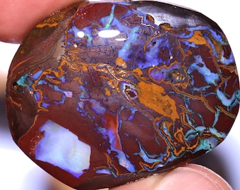 111cts Australia Yowah Boulder Opal Pre Shaped Rough DO-4937