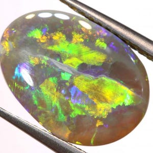 2.70 cts Australian Dark Opal Lightning Ridge Cut Stone DO-539