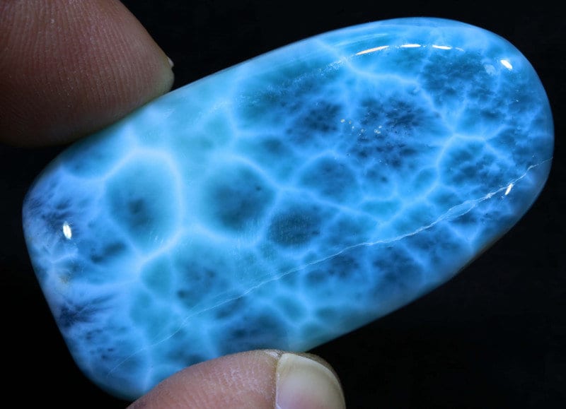 117.50 Cts Natural Blue Larimar Polished Stone MX-11 - Etsy