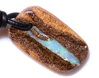 22cts Boulder Opal Anhänger AOH-5221