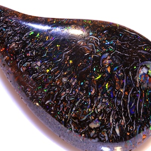 WOW Incredible Collectors Piece Natural Gem Koroit Boulder Opal Polished Cabochon AOH-4230