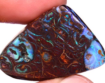 76cts Australian Natural Yowah Boulder Opal Pre Shaped Rough DO-4949