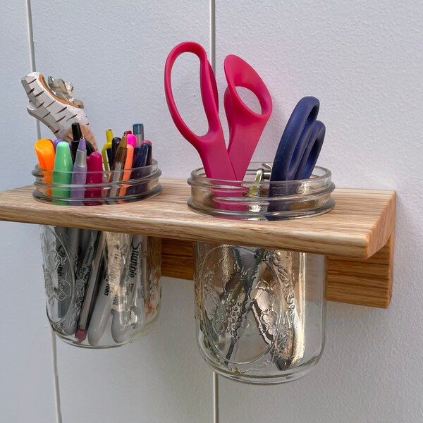 Mason Jar Rack Etsy