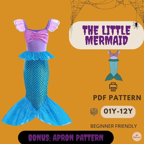 mermaid fantasy dress Mermaid Skin Gown Sea Mint/Hidden Tide Fins / M