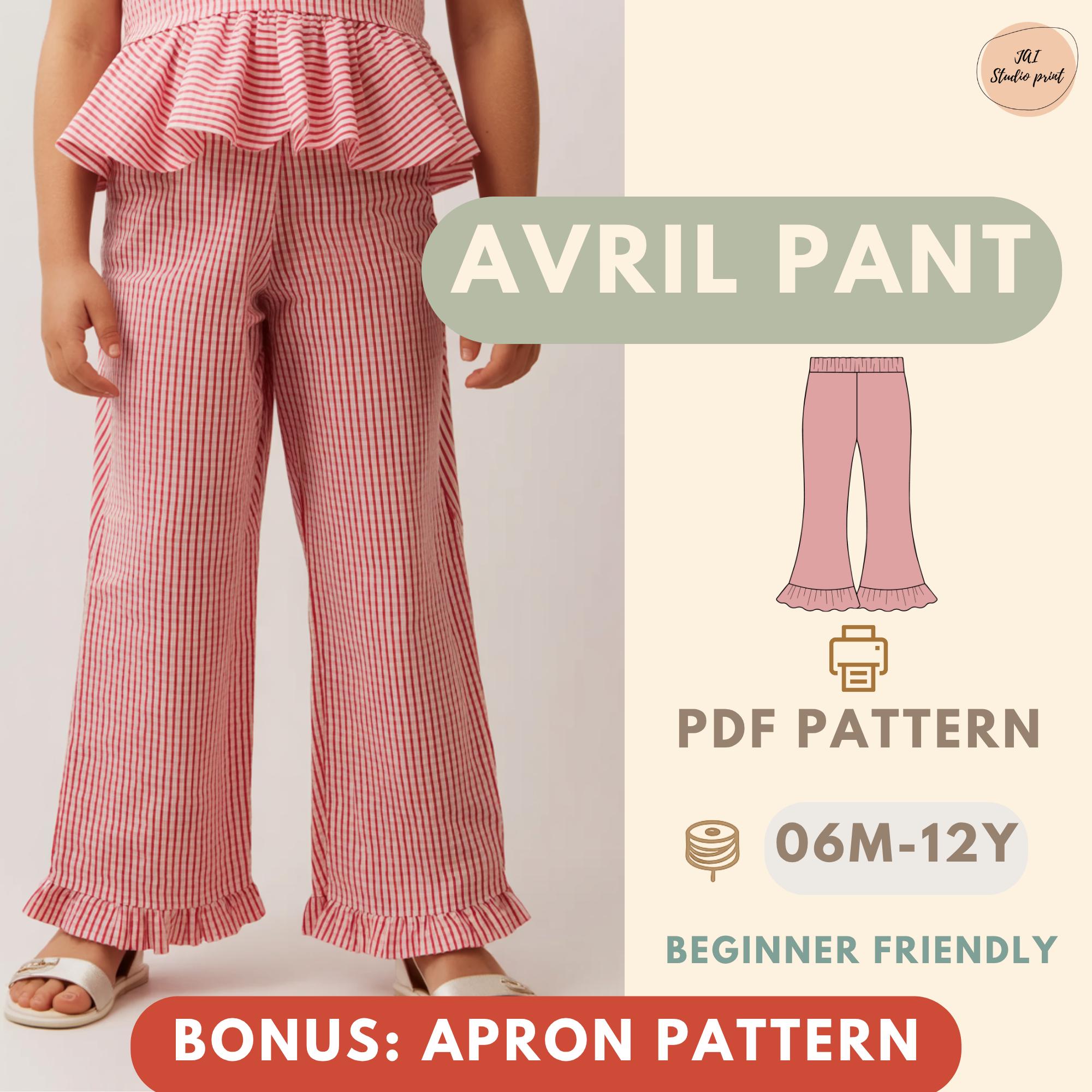 Ruffle Pants Pattern - Etsy Canada