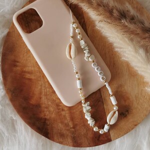 Customizable phone jewelry • Christmas gift idea • Jewelery • Personalized women's jewelry • personalized gift • Marble shell