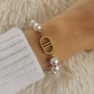 Golden stainless steel chain bracelet • Christmas gift idea • Women's jewelry • Handmade bracelet • Jewelery • Phoenix model