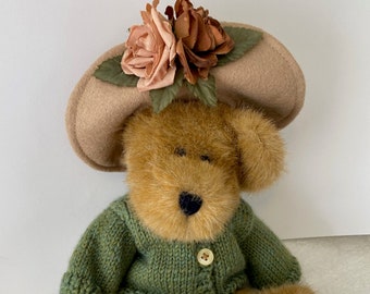 T Frasier Tan Bear Wuzzie T F Wuzzies Collection Vintage Boyd\u2019s Bear /& Friends Ornament Style 595903