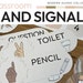 MODERN AUSSIE Hand Signal Posters | Australian Themed Classroom Decor ...