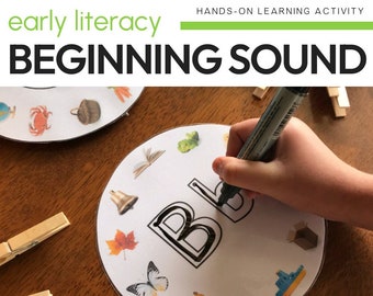Beginning Sounds Alphabet Wheels | Science of Reading aligned
