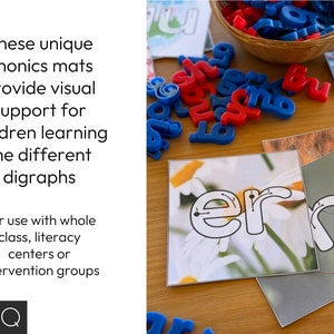 Traceable Digraph Mats - Hands on Digraph Posters | Science of Reading ...