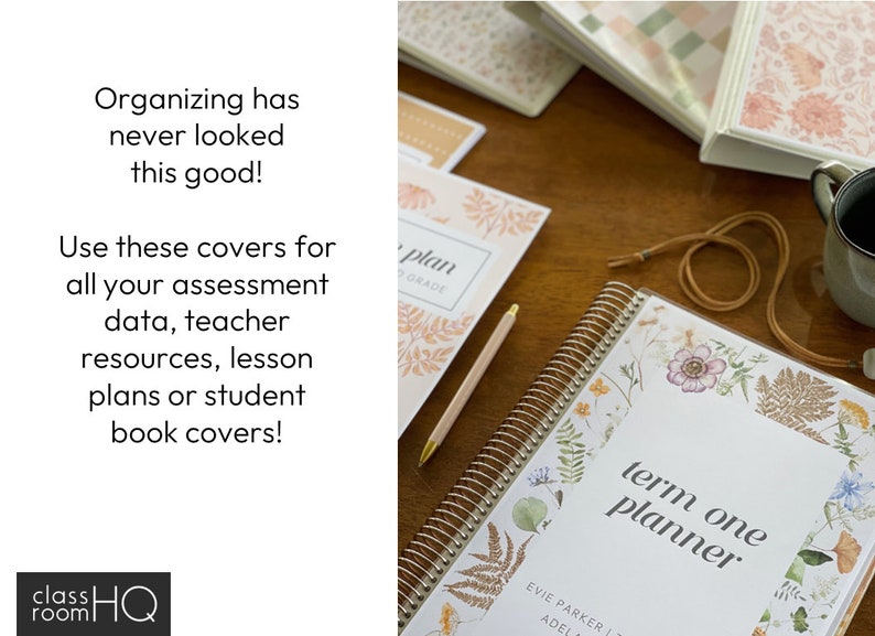 Editable Binder Covers and Spines | Teacher Binder Covers Classroom Decor | COTTAGECORE Floral Wildflower Theme | Classroom Organization image 5